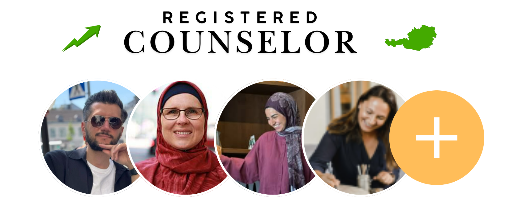 Registered Tutors with profile pictures